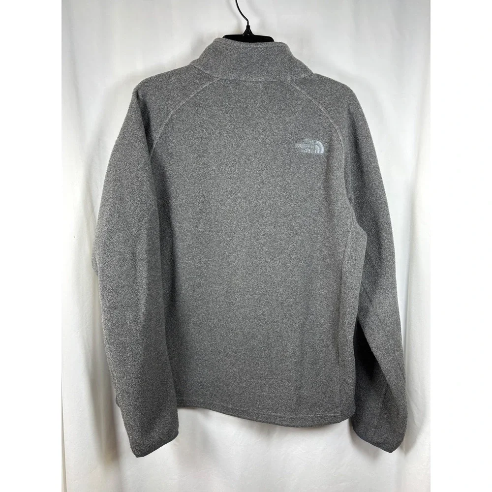 The North Face‎ Mens Fleece Jacket Full Zip Gray M Medium